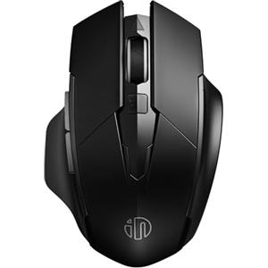 INPHIC Mouse Bluetooth Ricaricabile, Tri-Mode Bluetooth 5.0/4.0 + 2.4G Mouse Wireless, 800-1600DPI Portatile per Computer PC MacOS, 6 Pulsanti, Click Silenzioso, Batteria Migliorata