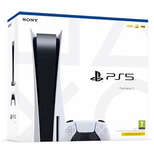 Sony PlayStation 5 Nero e Bianco 1000GB, 4K, HDR, Wi-Fi