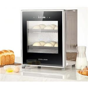 GZGHRZQS Macchina Per Lievitare L'Impasto Elettrica Da 40l, Macchina per Lievitare Pasta Elettrica, con Doppio Display Digitale e Controllo Preciso Umidità/Temperatura per Lievitazione Impasto