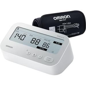 OMRON X4 Connect AFib, Misuratore di pressione arteriosa, Misuratore di pressione da braccio progettato per monitorare ipertensione, Clinicamente validato per rilevamento della Fibrillazione Atriale