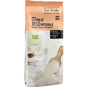 Fior di Loto Farina Riso Integrale Senza Glutine, 375g