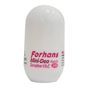 Forhans Deodorante Roll-On Sensitive con Vitamina E - 20 ml, Dermatologicamente Testato, Senza Alcool per Pelli Sensibili