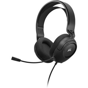Corsair HS35 v2 Multipiattaforma Cuffie Gaming con Cavo - Microfono Omnidirezionale Flessibile - Cavo Universale da 3,5 mm - PC, Mac, PS5, PS4, Xbox, Nintendo Switch, Mobil - Carbonio