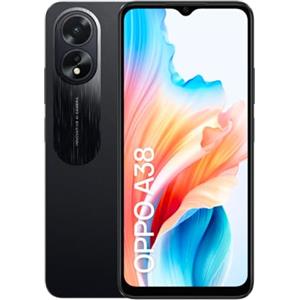 OPPO A38 4G Smartphone, AI Doppia fotocamera 50+2MP, Selfie 5MP, Display 6.56 90HZ LCD HD+, 5000mAh, RAM 8 GB [4+4] + ROM 128GB, IP54, [Versione Italia],Glowing Black (A38)