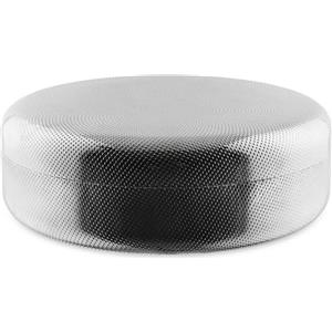 Alessi Contenitore JM01/28 T in Acciaio Inossidabile 18/10 con Design Minimale e Decorazione Granulata - Ø 28 cm