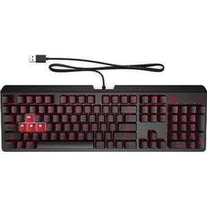 HP OMEN Encoder Tastatur Nero (6YW76AA#ABD) Red Cherry Keys