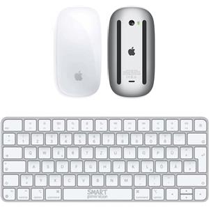 Apple Magic Mouse 2 + Magic Keyboard (2a Generazione) con batteria integrata (Ricondizionato) - Tedesco - Ottimo