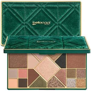 Bellaoggi Couture Green Palette con 16 ombretti,1 illuminante e 2 terre
