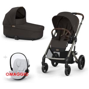 Cybex Gold - Cybex Gold Trio New Balios S Lux 2025 Almond Beige Telaio Taupe (Con Cloud G Omaggio)