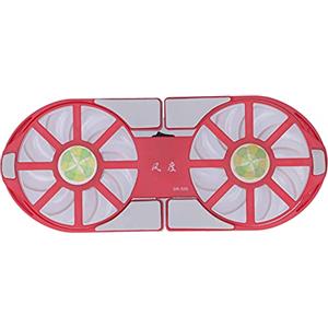 ciciglow Ventola Di Raffreddamento Del Computer, Ventola Del Radiatore A Basso Rumore Grande Volume D'aria Del Radiatore Dissipatore Di Calore Raffreddatore Per Notebook Pieghevole