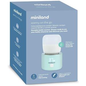Miniland Warmy On The Go Scaldabiberon Portatile per Casa o Viaggio
