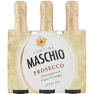 Maschio Prosecco DOC Extra Dry, Maschio - confezione da 3 x 200 ml