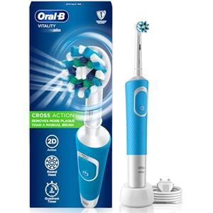 Oral-B - Spazzolino elettrico Vitality 100 Blue Powered By Braun - 1 Pezzo