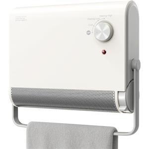 Sandrem Stufe Elettriche 1200W Portatile Termoventilatore Riscaldatore a Parete Silenzioso-Basso Consumo Energetico-oscillazione di 30°-3 Livelli di Temperatura Per Bagno Camere Ufficio
