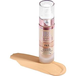 Revolution Beauty London Makeup Revolution, IRL Filter Longwear Foundation, Medium to Full Coverage, F8.5, 23ml