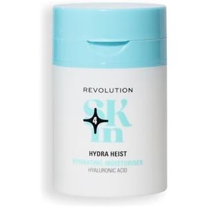 Revolution Skincare London Revolution SKin, Hydra Heist Hydrating Moisturiser, Crema Idratante Leggera con Acido Ialuronico, Vegana e Cruelty-Free, 50ml
