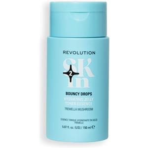 Revolution Skincare London Revolution SKin, Bouncy Drops Hydrating Toner Essence, Tonico Idratante con Vitamina B5, Rimpolpa e Leviga la Pelle, Vegano e Cruelty-Free, 150ml