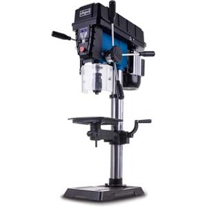 Scheppach TBM300Vario - Trapano a colonna 750 W - tavolo 240 x 240 mm - 440-2580 rpm - inclinabile - mandrino 1-16 mm - profondità di foratura 80 mm