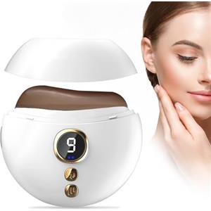 TaimeiMao Strumenti Gua Sha per il Viso,Massaggio Viso Guasha Elettrico,Strumenti Gua Sha per il Viso con Vibrazione e Calore, Massaggiatore Guasha Viso per Antirughe Antietà, Lifting Viso