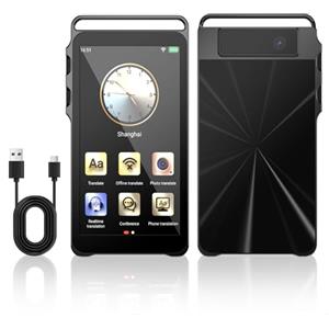 Yikkhy Traduttore Vocale Istantaneo Multilingue, Traduttore Simultaneo Vocale per 150 Lingue Online, Traduttore Istantaneo Vocale Offline con Italiano offline Traduzione di Foto per Viaggi e Affari