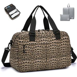 SPAHER Espandibile Borsone da Viaggio 40x20x25cm Ryanair a 40x30x25 Eurowings Bagaglio a Mano Borsone Palestra Sportiva 20L Donna Uomo Impermeabile Borsa da Viaggio Fitness con Borse da Scarpe