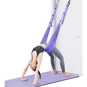 Flintronic Yoga Cinturino Amaca Antigravity Altalena, Yoga Amaca Antigravity, Fascia Elastica da Yoga, Aerial Yoga Amaca, Yoga Swing, Aerial Yoga Hammock, per Pilates, Yoga, Danza, Ginnastica