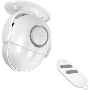 AXFEE Sensore Movimento Allarme 125DB, Raggio di Rilevamento 8m a 360掳, Antifurto Casa Wireless con Telecomando, Sirena Allarme Perimetrale, per Uso in Casa, Garage, Giardino, Capannone - Bianco