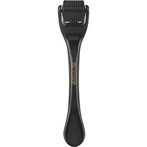 INCELLICE Rullo Derma Roller in titanio, rullo per microneedling con 540 aghi, rullo per la barba, rullo con microaghi per uomo e donna, per uso domestico