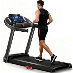 Generico Mengmiao Tapis Roulant Elettrico Pieghevole 15% Inclinazione - Motore Brushless 3.0HP Ultra Silenzioso, Ammortizzazione 7 Strati+10 Shock,12 Programmi + 3 Modalità, Salvaspazio Casa, Camminata e Corsa