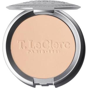 T.LeClerc Polvere Compatta Dermophile 10 g - Finish Uniforme e Idratante, Tonalità 08 Sable