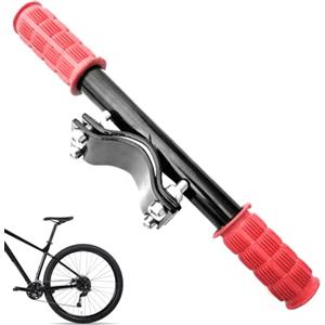 Generico Maniglia Posteriore per Seggiolino Bambini Bici - Bracciolo per Sella Posteriore Ciclismo,Adatta a Diametro Manubrio 2.5-3.2 cm per Genitori e Bambini Uso Esterno su Strada e Montagna per