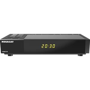 Megasat HD 601 V5 - Ricevitore satellitare HD (per tutti i canali in chiaro, lettore multimediale USB, display, HDMI, Scart) - Nero