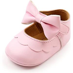 MASOCIO Scarpe Neonata Scarpine Ballerina Primi Passi Baby Girl Shoes Taglia 20 1 Anno Scarpette Bimba Bambina Femmina 12-18 Mesi Rosso