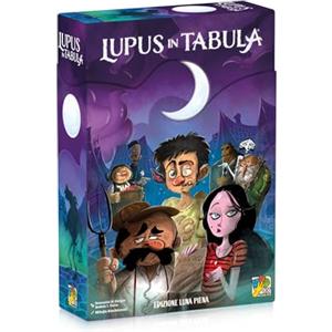 dV Giochi Lupus in Tabula - Edizione Luna Piena - 12 Nuovi Personaggi - Materiali Extra - Aiuti per il Master - 8+ Anni - 8-24 Giocatori - 30 Minuti