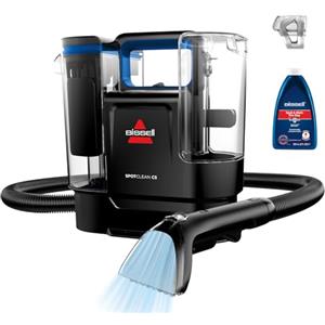 BISSELL SpotClean C5, Lavatappeti, Pulitore Macchie con Sistema Triple Action, Lava Tappezzeria per Tappeti, Auto, Divani, Moquette, Materassi e Altro, Lavatappezzeria, Potente Motore da 400W, 3861N