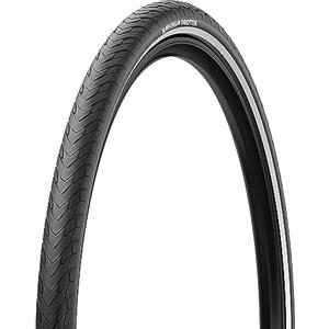 Michelin Protek, Copertone Unisex Adulto, Nero/Reflex, 20 20 x 1.50/37-406