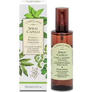 L'Erbolario Spray Capelli Purifica Rinfresca Profuma 100ml - Con Estratto di Alloro e Oli Essenziali