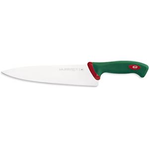 Sanelli Premana Professional Coltello Trinciante 25 cm - Acciaio, Manico Ergonomico Antiscivolo con Tecnologia Biomaster