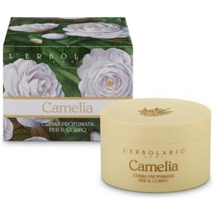 L'Erbolario Camelia Crema Profumata Corpo 200 ml - Texture Ricca, Nutriente e Senza Parabeni