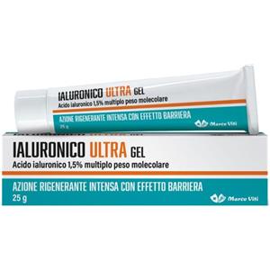 Marco Viti Ialuronico Ultra Gel 25 g - Idratazione Profonda, Azione Rigenerante Intensa, Effetto Barriera