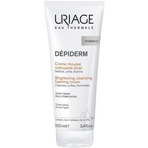 Uriage Dépiderm Mousse Detergente Illuminante 100 ml - Deterge, Purifica e Illumina la Pelle con Acqua Termale e Vitamina C