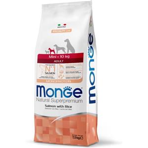 Monge Cane - Speciality Line - Mini Adult Salmone e Riso - 7,5 Kg