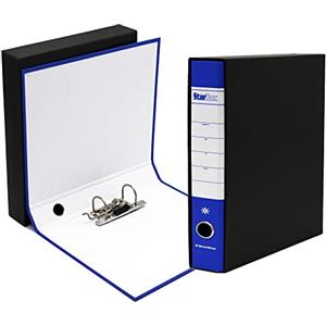 Starline Registratore StarBox Blu - Dorso 5 cm, Formato Commerciale 23 x 30 cm