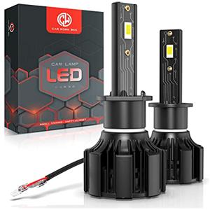 CAR WORK BOX H1 LED 28000LM Lampadine per Fari Auto, 130W 12V, 6500K Bianco Freddo
