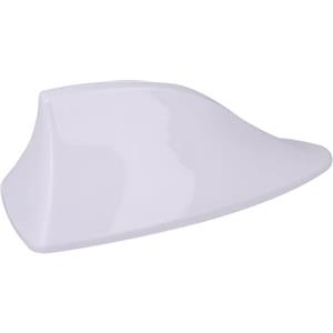 REY Antenna a pinna di squalo per autoradio, bianca