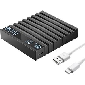 HUAJUN Mini Bilancia Caffè con Timer, Precisione 2kg/0.1g Bilancia Digitale da Cucina Alta per Espresso & Preparazione del Caffè, Portatile con Cronometraggio Automatico e Unità oz/g/ml (USB-C)