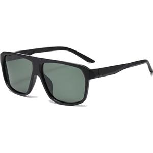 YAMEIZE Occhiali da Sole Polarizzati per Uomo Donna Pilota Anni '70 Retrò Vintage Quadrati Occhiali da Guida Polarizzati Protezione UV400