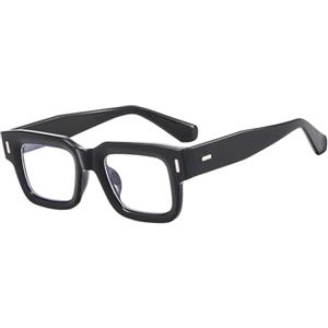 YAMEIZE Occhiali Anti Luce Blu per Donna e Uomo Montatura Occhiali da Vista Anti Filtro Luce Blu per Lettura PC Gaming