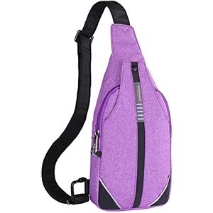 Waterfly Antifurto Zaino Monospalla Borse a Spalla Uomo Donna Sportivo Zaino a Tracolla Monospalla Borsello Petto Sling Bag per Scuola Lavoro Trekking Viaggio Uomo Tracolla