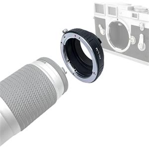 AMOPOFO PK-LM Adattatore,per obiettivo P/K K,compatibile con fotocamere LM M1,M2 M3,M4,M5,M6,M7,M8,M6TTL,MD,MP,Minolta CL;GXR;RF&35 RF.